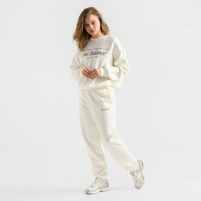 New Balance Women's New Balance Logo Cuffed Jogger Pants 2