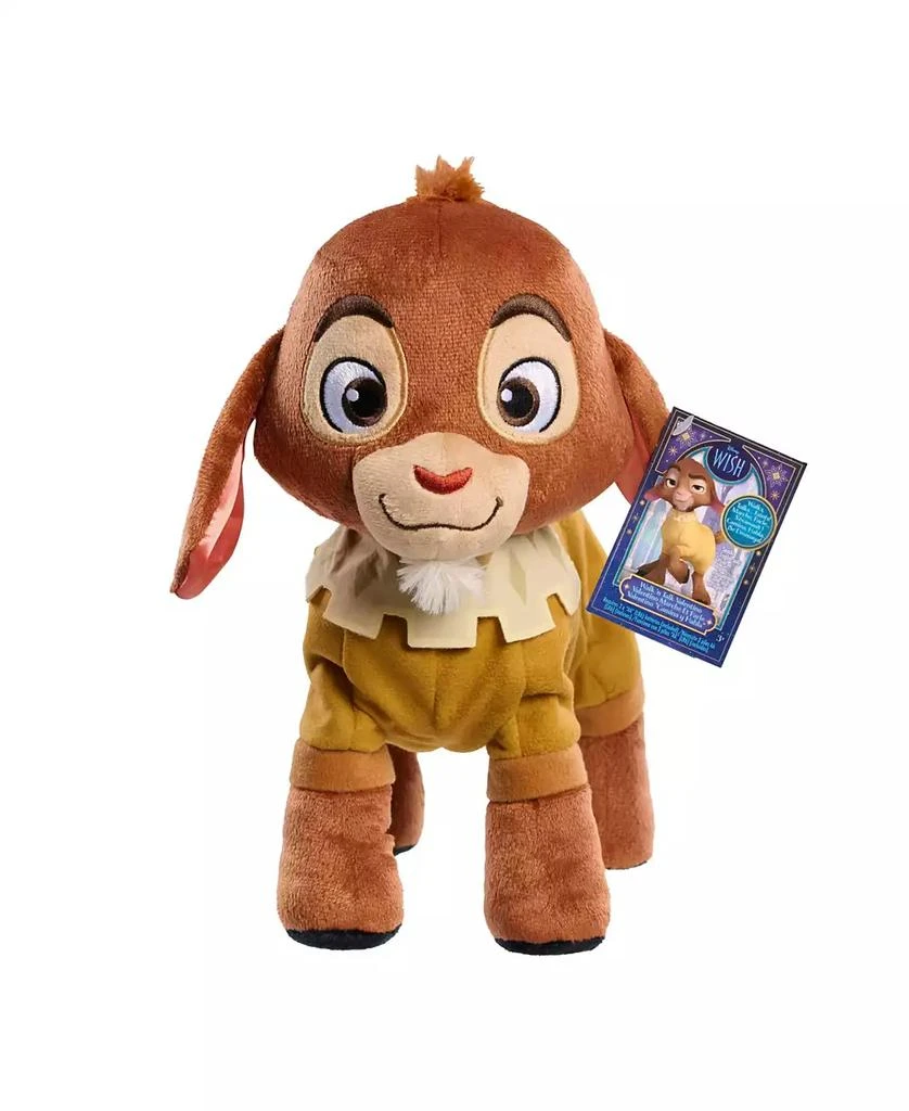 Disney Wish Walk 'N Talk Valentino Plush Fainting Goat, 11" Interactive Plush Toy, Stuffed Animal with Sounds and Motion 1