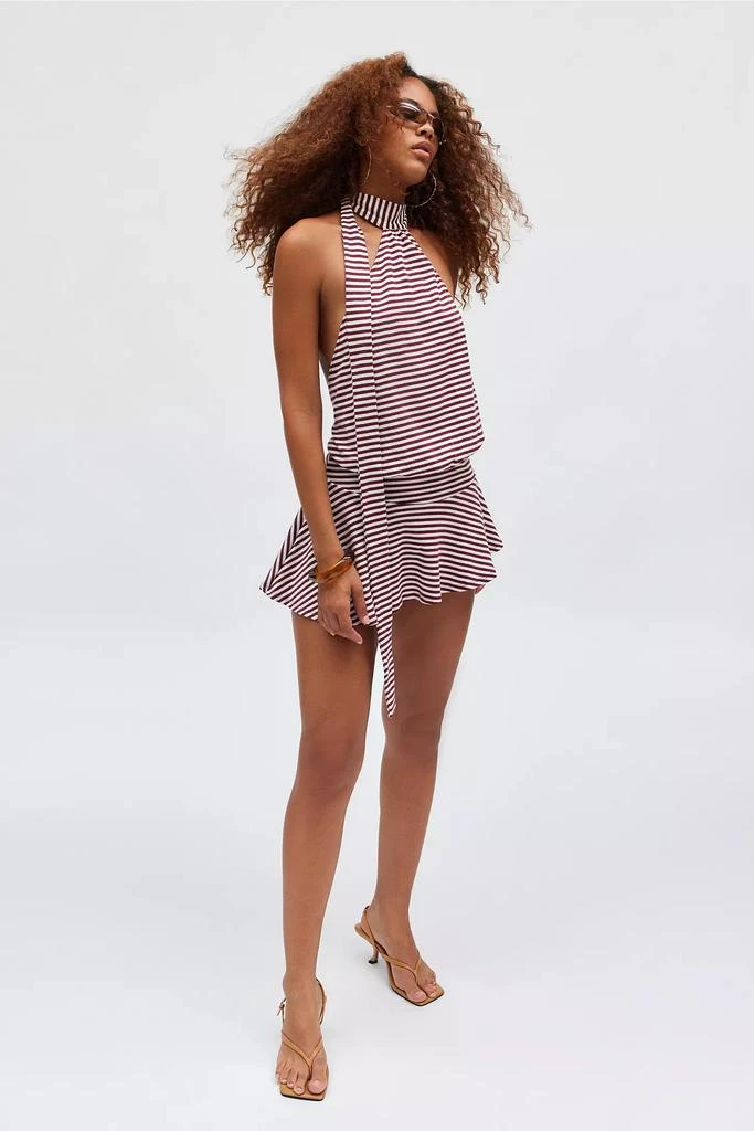 Jaded London Jaded London Enya Backless Draped Mini Dress 2