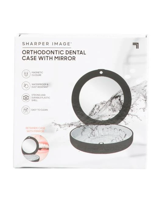 SHARPER IMAGE Sharper Image Mirror And Orthodontic Case 2
