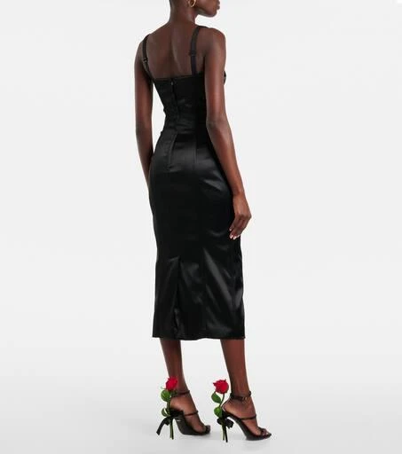 Dolce 
Gabbana Satin bustier dress 3