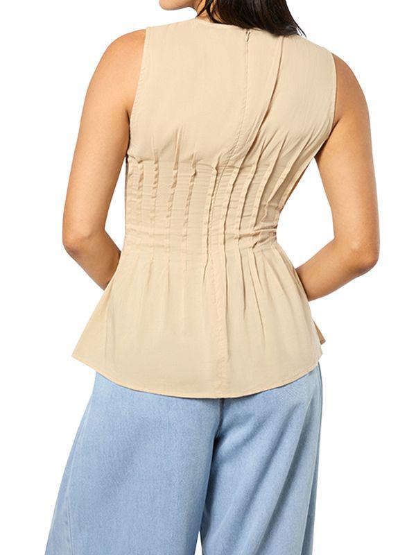WeWoreWhat Pleated Top