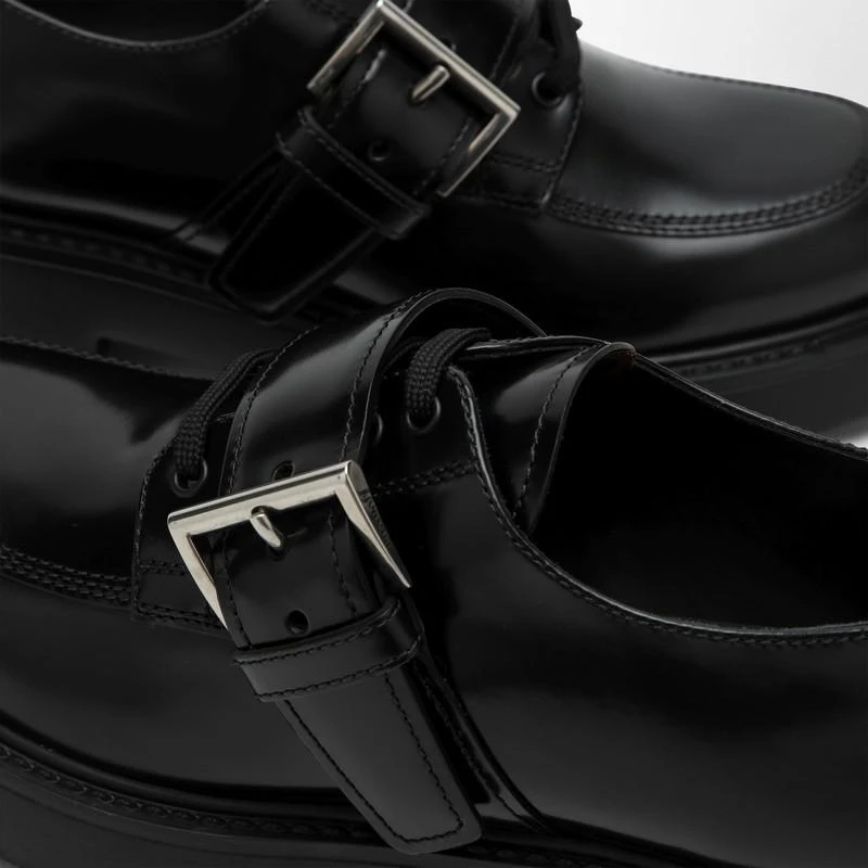 Prada Black lace-up with strap 5