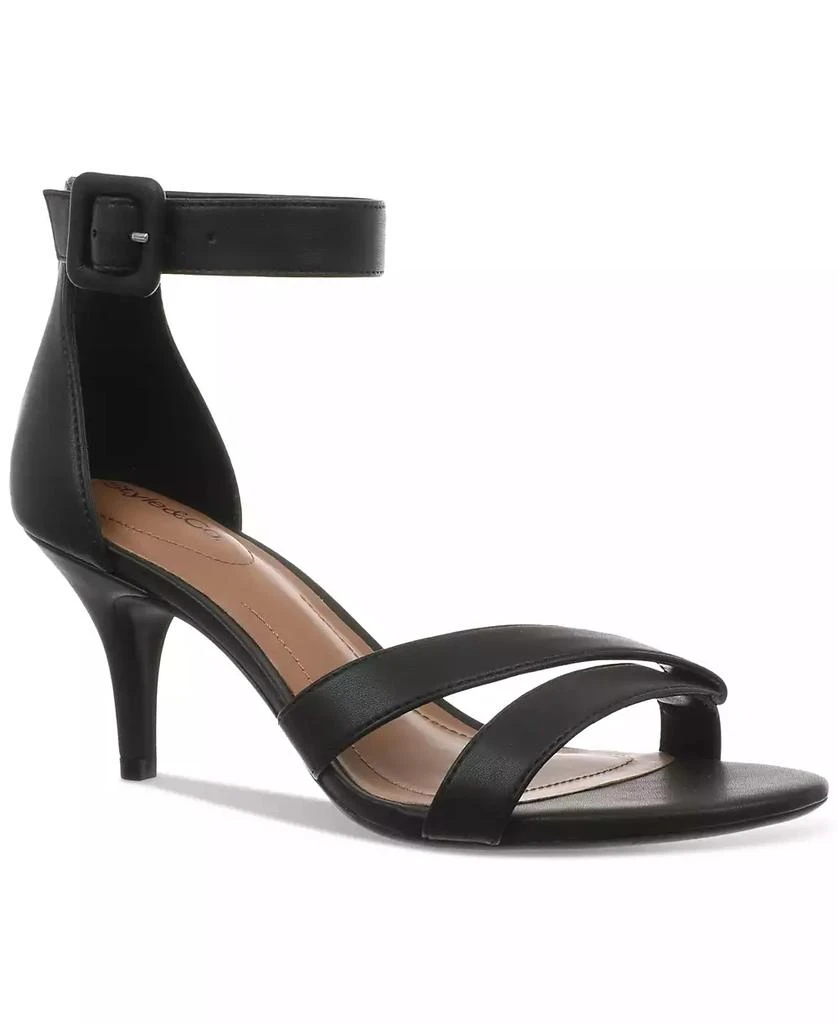 Style & Co Pammyy Open-Toe Buckles Dress Sandals, Exclusively at Macy's 1