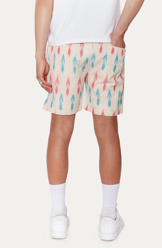 Raga Geo Print Pull-On Short