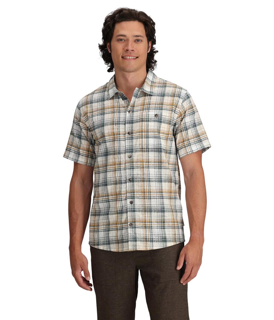Royal Robbins Redwood Plaid Short Sleeve