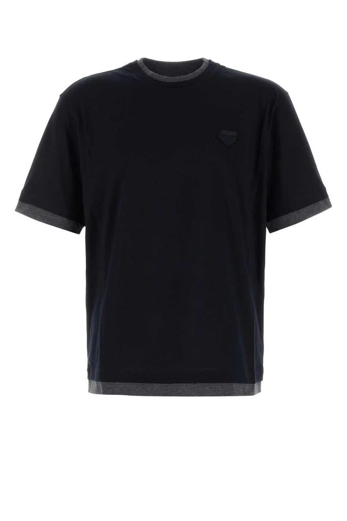 Prada Prada Short Sleeved Crewneck T-Shirt 1