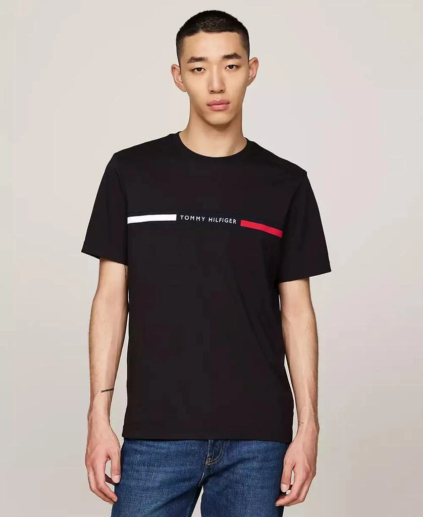 Tommy Hilfiger Men's Big & Tall Chest Insert Short Sleeve T-Shirt 1