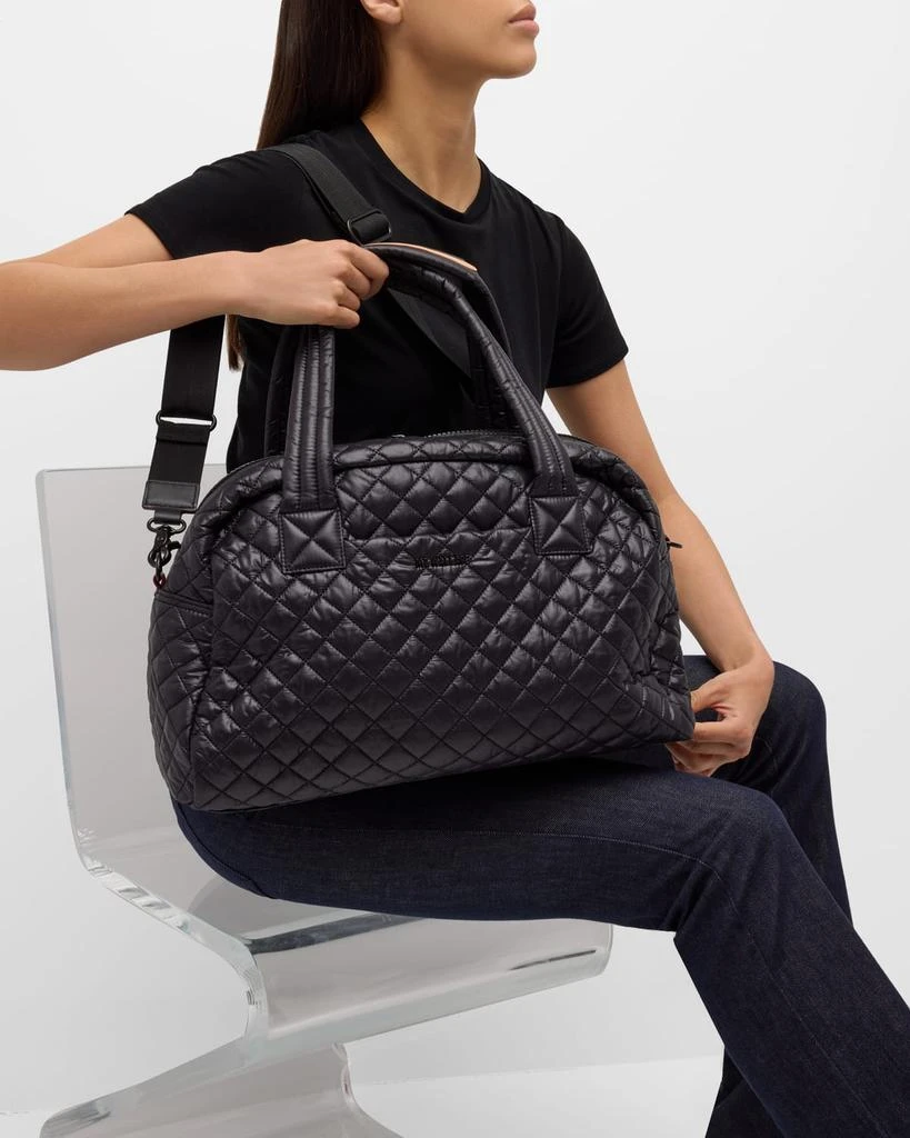 MZ Wallace Jimmy Travel Quilted Duffle Bag 2