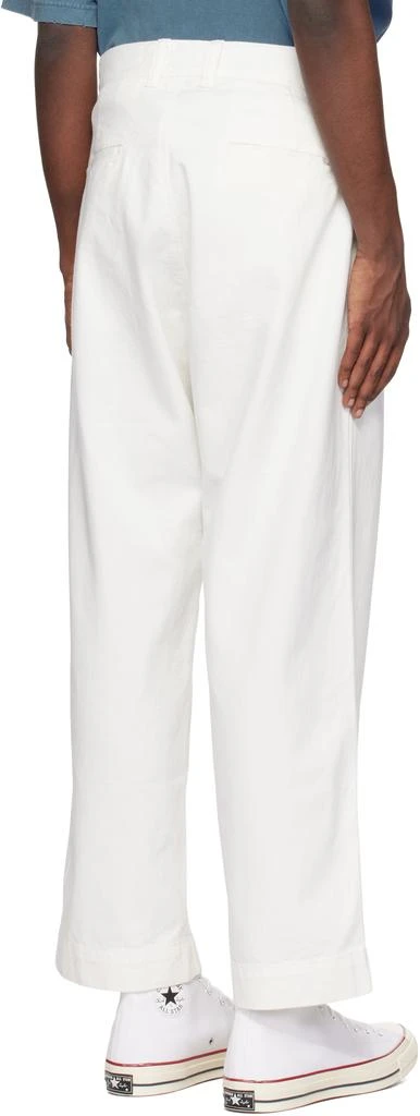 NEIGHBORHOOD White BW Tuck Jeans 3