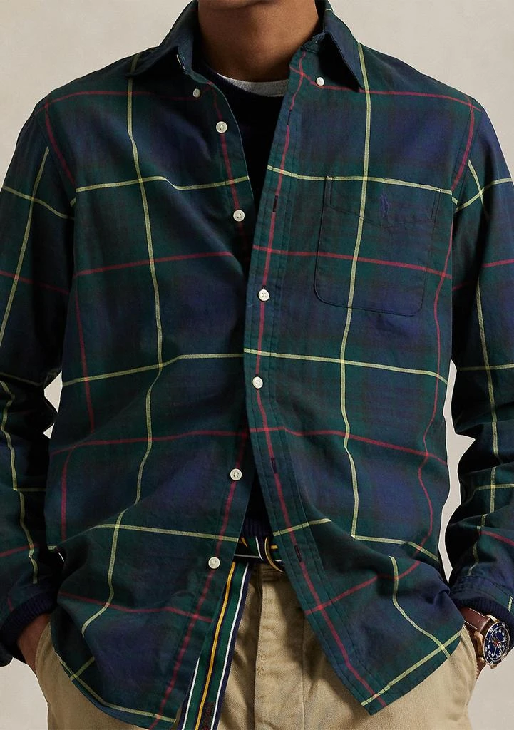 Ralph Lauren Classic Fit Plaid Oxford Shirt 3