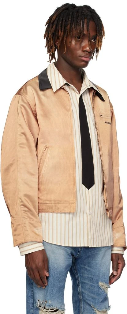 We11done Beige Printed Work Jacket 2