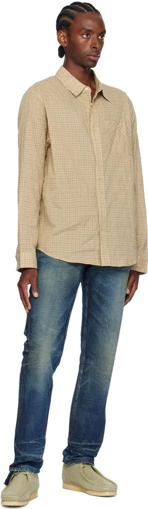 Clarks Beige Wallabee Boots 5