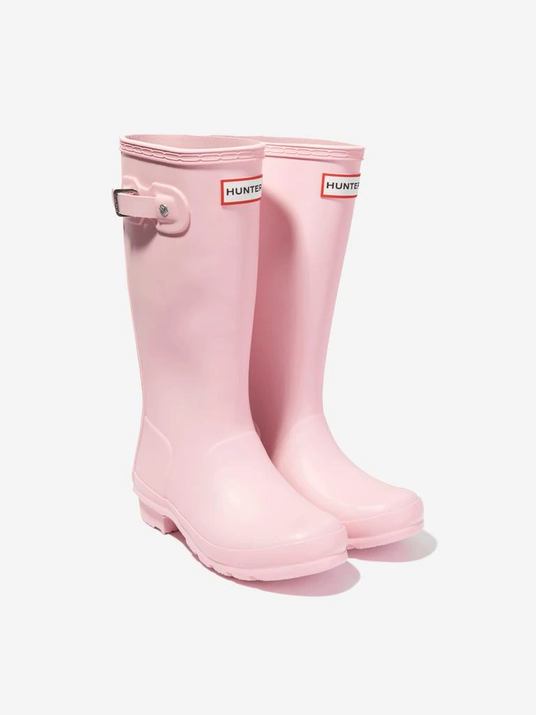 Hunter Hunter Girls Original Wellington Boots in Pink 2