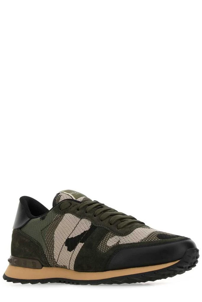 Valentino Valentino Garavani Rockrunner Camouflage Lace-Up Sneakers 2