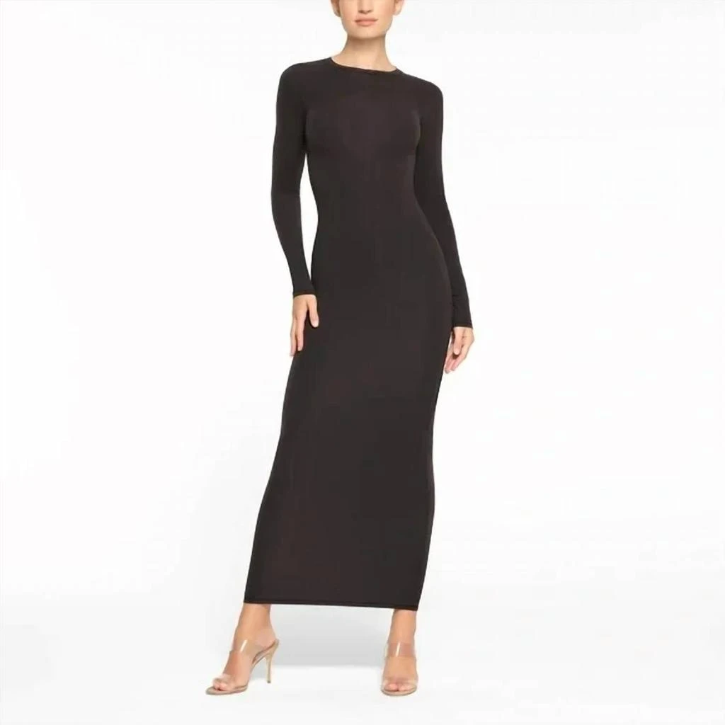 slim fit dress slacks Onyx Fit and Flare Slip Dress – Jennafer Grace