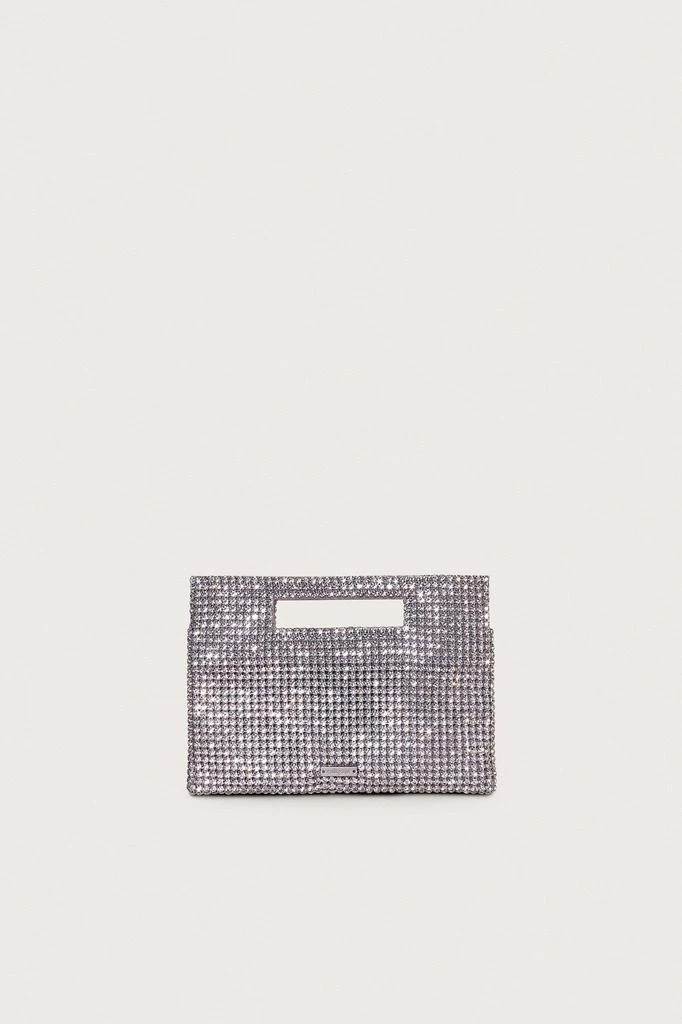 Cult Gaia Mini Sac À Bandoulière En Strass Lucinda - Transparent 4