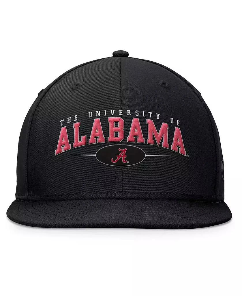 Top of the World Men's Black Alabama Crimson Tide Bullpen Snapback Hat 3