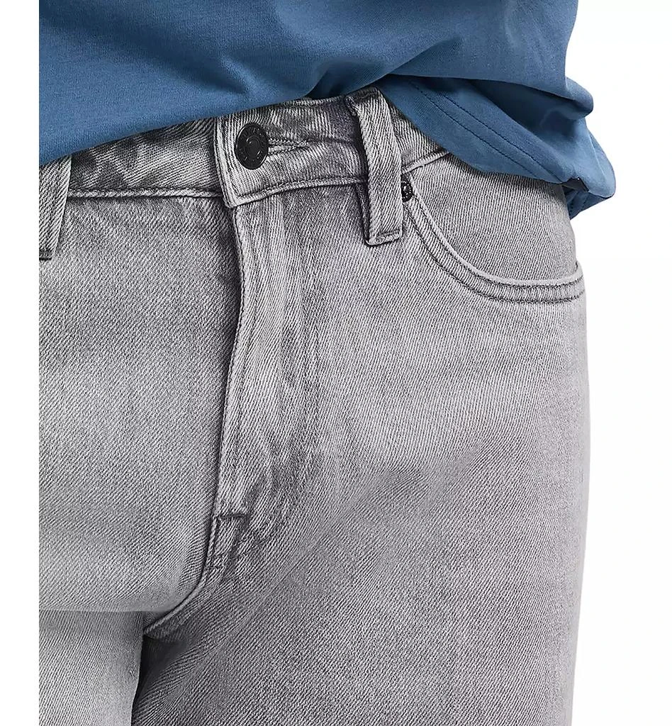 BUFFALO David Bitton Men's Straight Driven Relaxed Fit Gray Jeans 6
