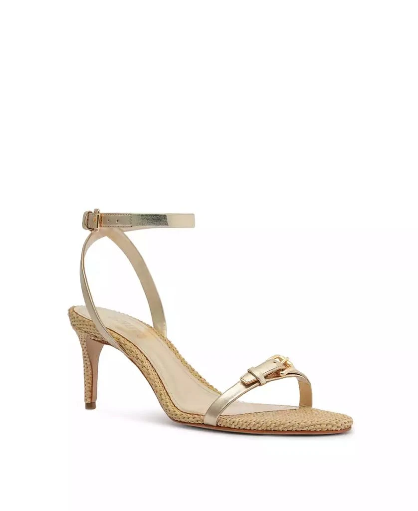 Schutz Women's Aurora Mid Heel Dress Sandals 1