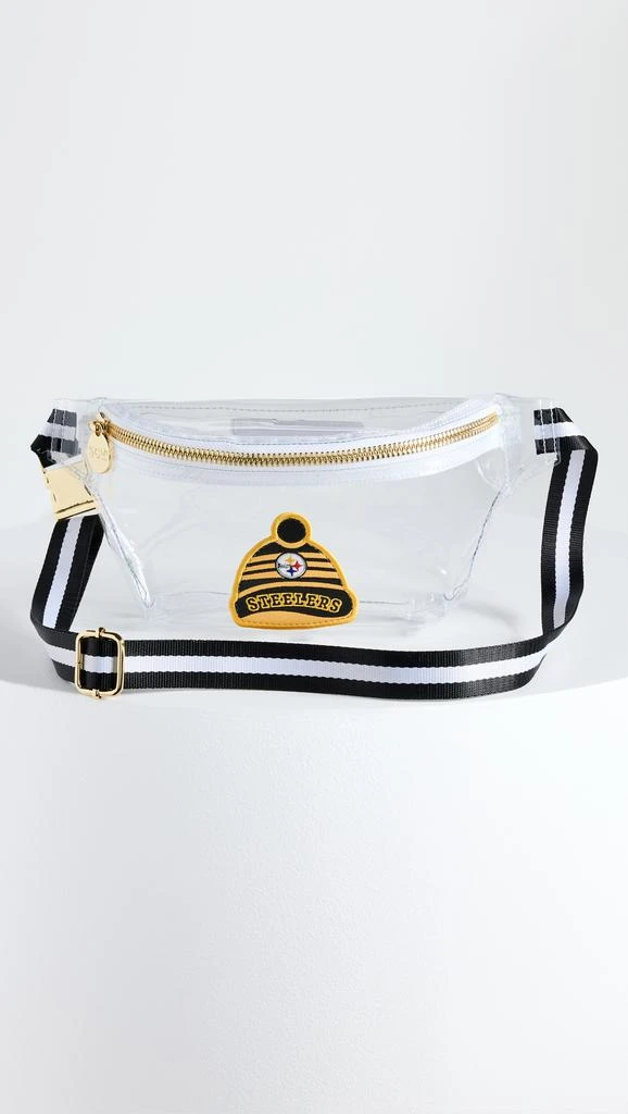 Stoney Clover Lane Pittsburgh Steelers Clear Fanny Pack 1