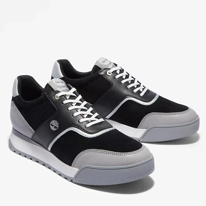 Timberland Miami Coast Leather Trainer for Women in Black 4