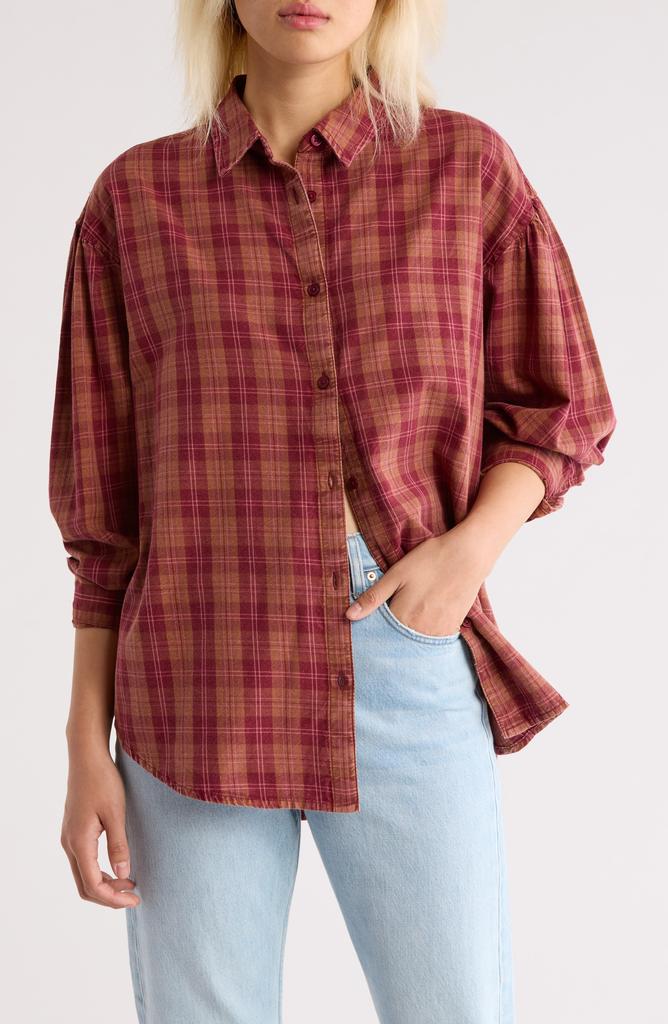 Abound Plaid Button-Up Shirt