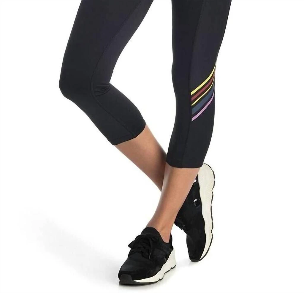 Splendid Splendid - Studio Striped Capri Leggings 1