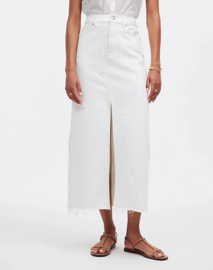 Madewell The Rilee Denim Midi Skirt 2