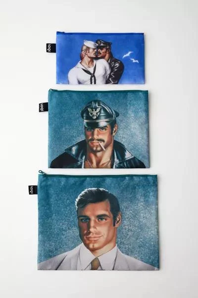 LOQI LOQI Tom Of Finland Zip Pocket Set 1