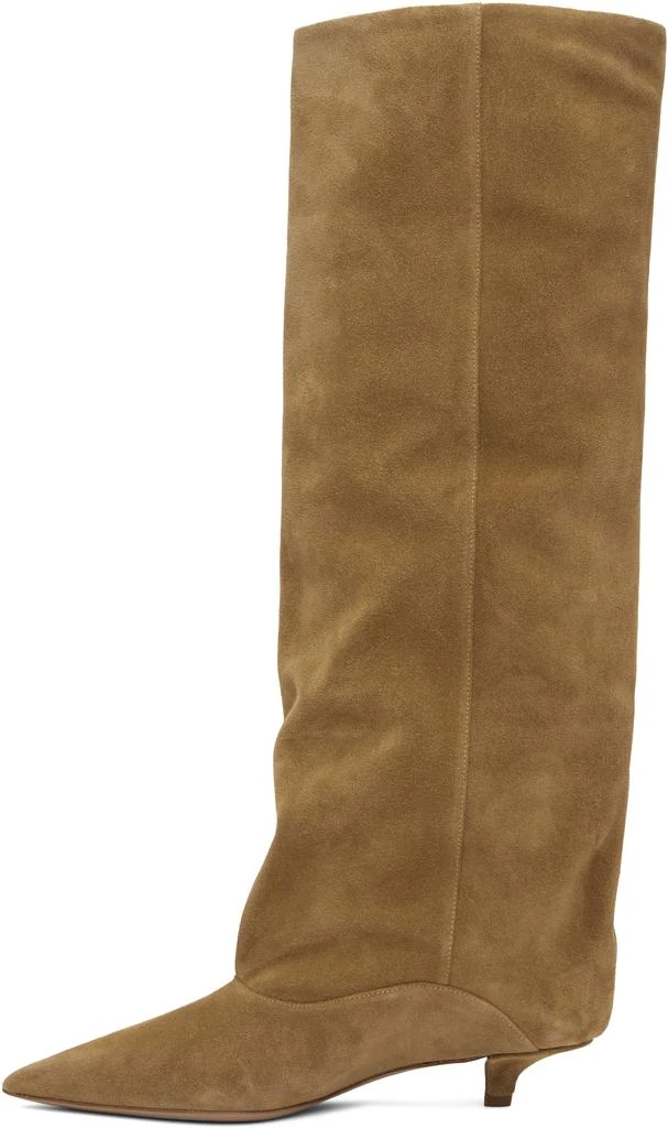 Paris Texas Beige Ines 35 Tall Boots 3
