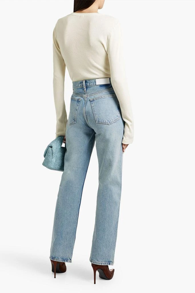 Re/Done 90s high-rise straight-leg jeans 3