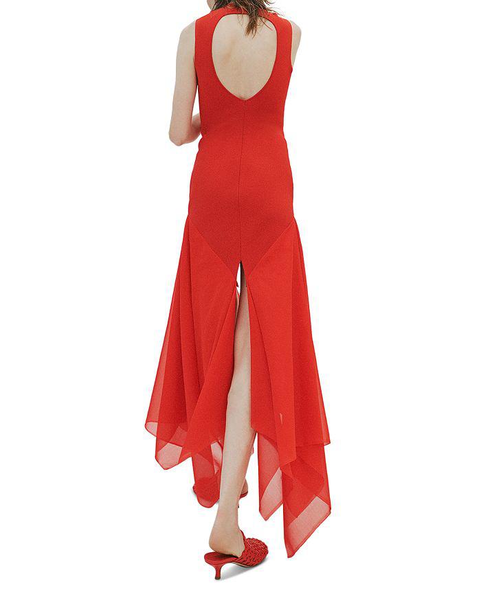 A.W.A.K.E. Mode Handkerchief Hem Dress
