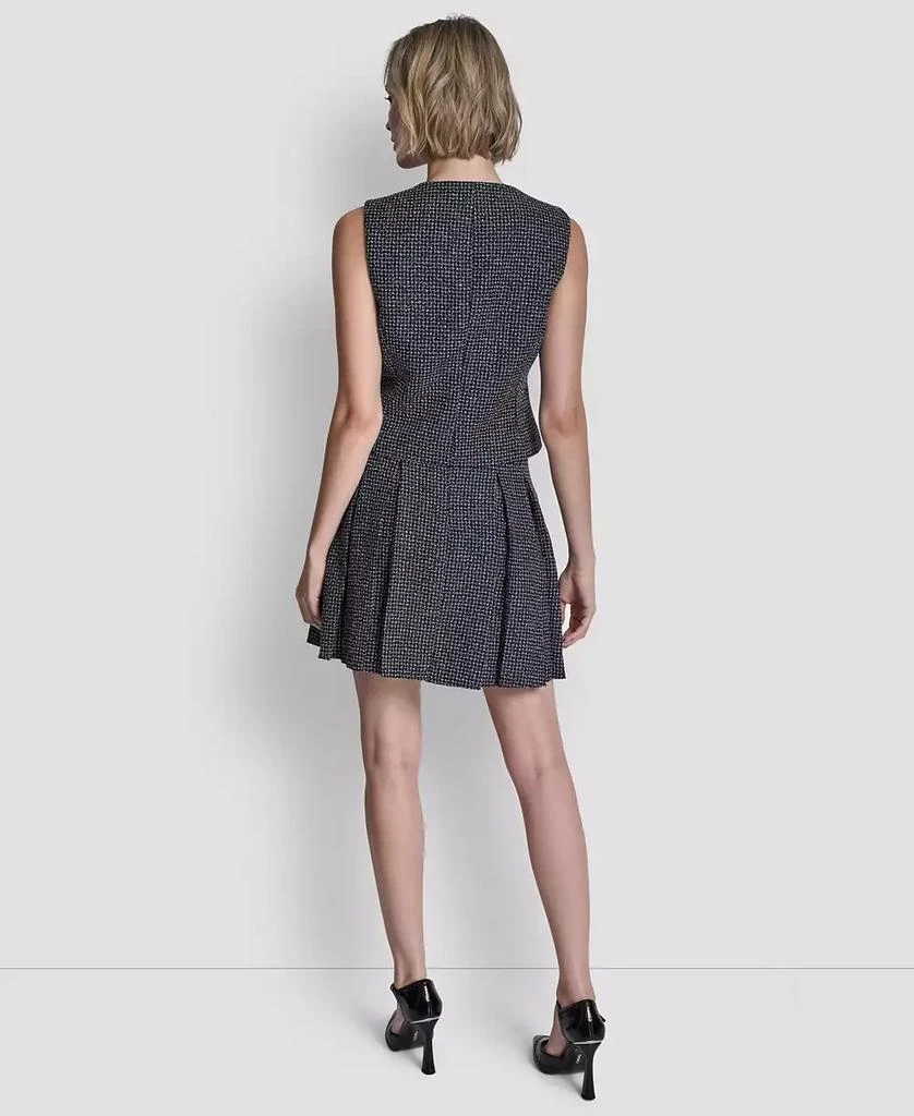 DKNY Women's Button-Front Vest Top 5