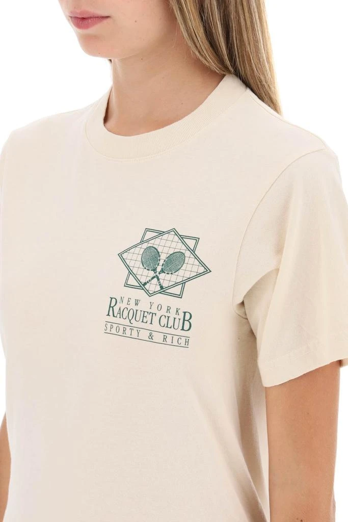 Sporty & Rich Sporty rich 'ny racquet club' t shirt 4