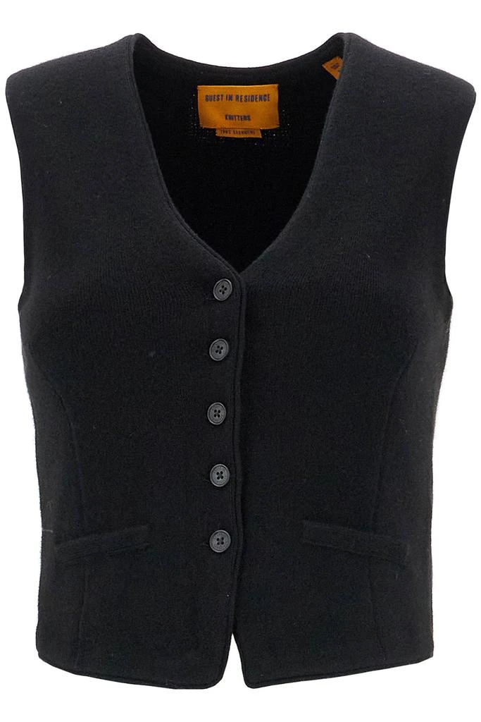 Guest in Residence Cashmere Vest 1