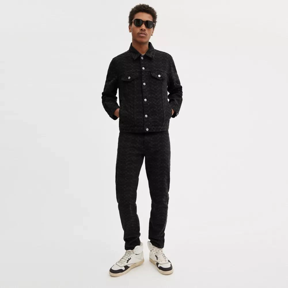 Coach Signature Denim Jacket 2
