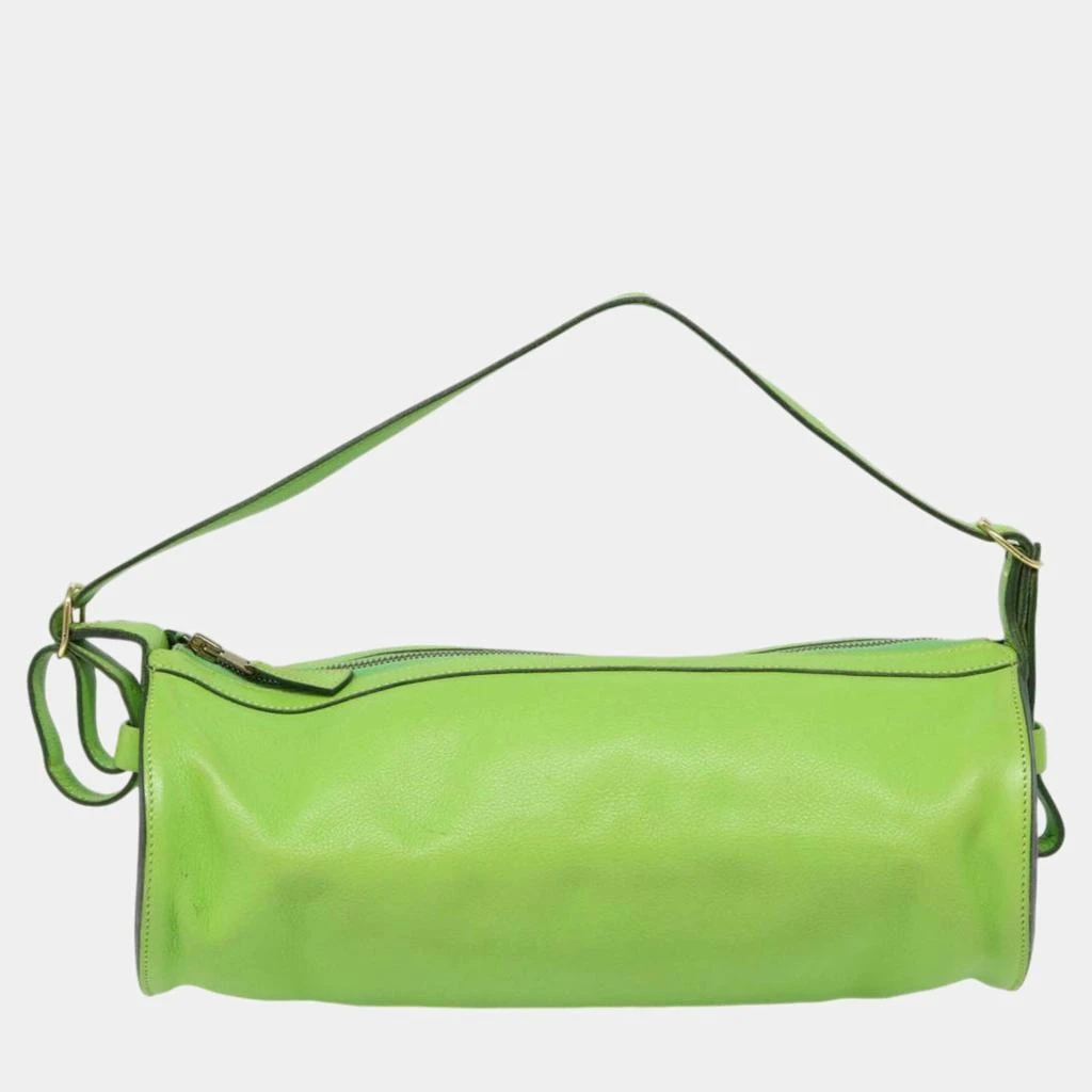 Hermes Hermes Green Leather handbag 1