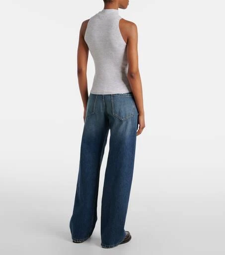 Brunello Cucinelli Ribbed-knit turtleneck top 3