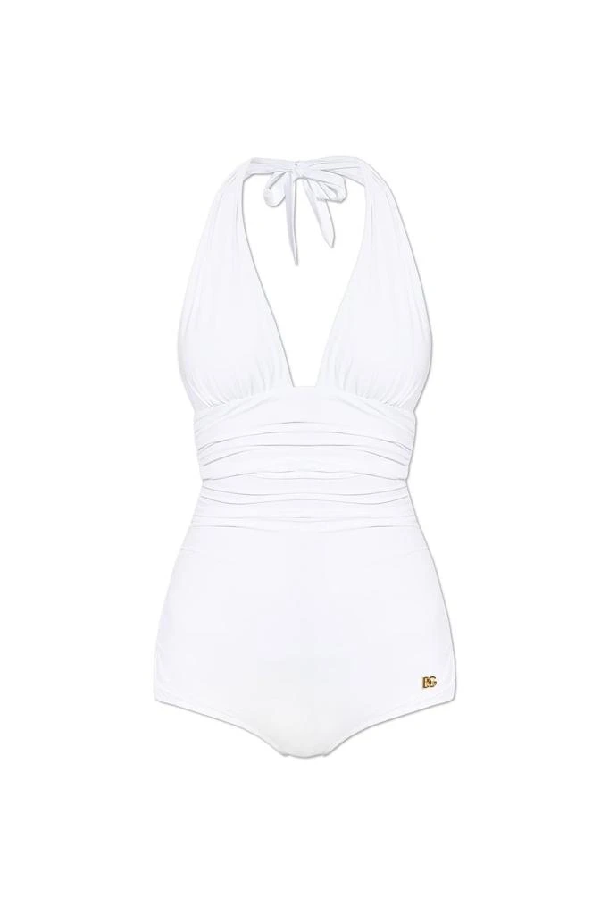 Dolce & Gabbana Dolce & Gabbana DG Plaque One-Piece Swimsuit 1
