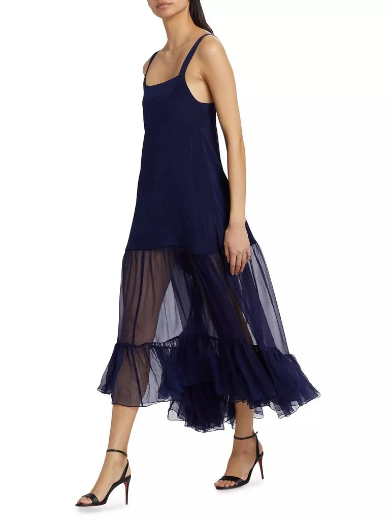 Azeeza Bellevue Silk Chiffon Maxi Dress 2