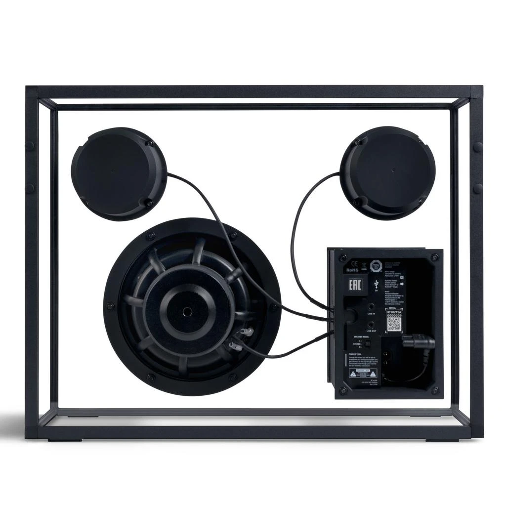 Transparent Large Speaker - Black 4