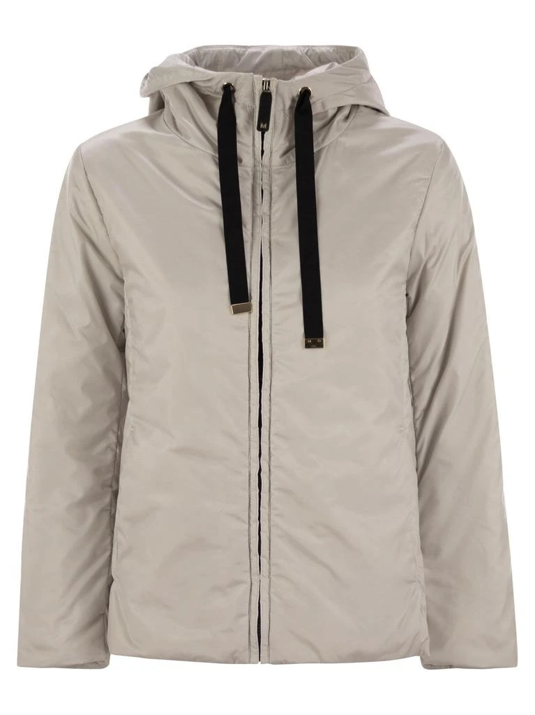 MAX MARA THE CUBE Max Mara The Cube Greenh Zip-Up Puffer Jacket 1