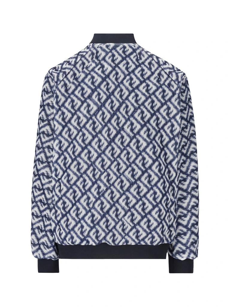 Fendi Fendi All-Over FF Printed Zipped Bomber Jacket 4