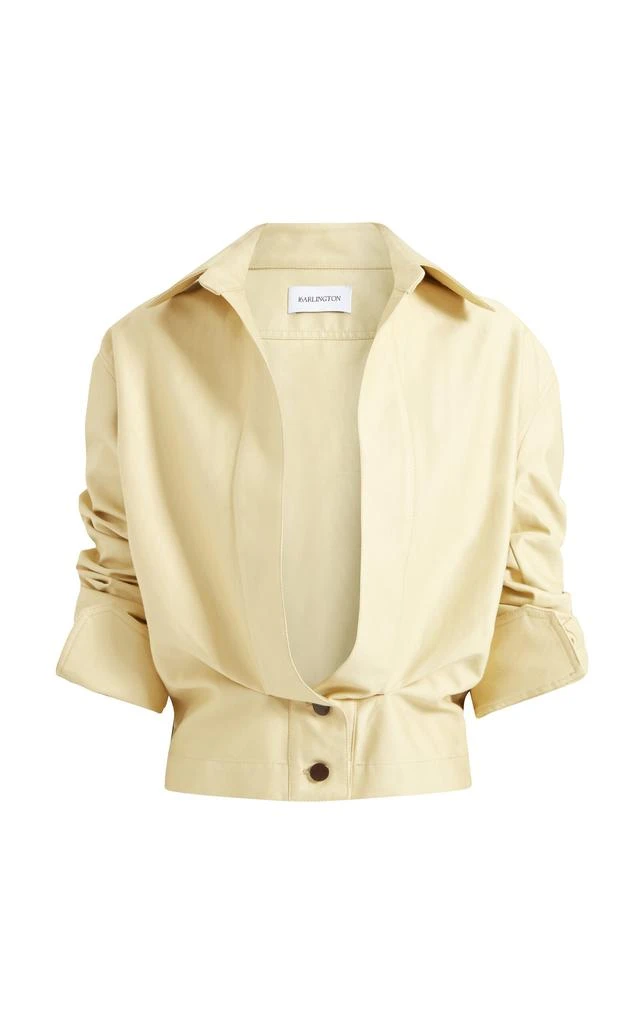 16Arlington 16Arlington - Ada Open-Front Cotton Jacket - Yellow - UK 10 - Moda Operandi 1