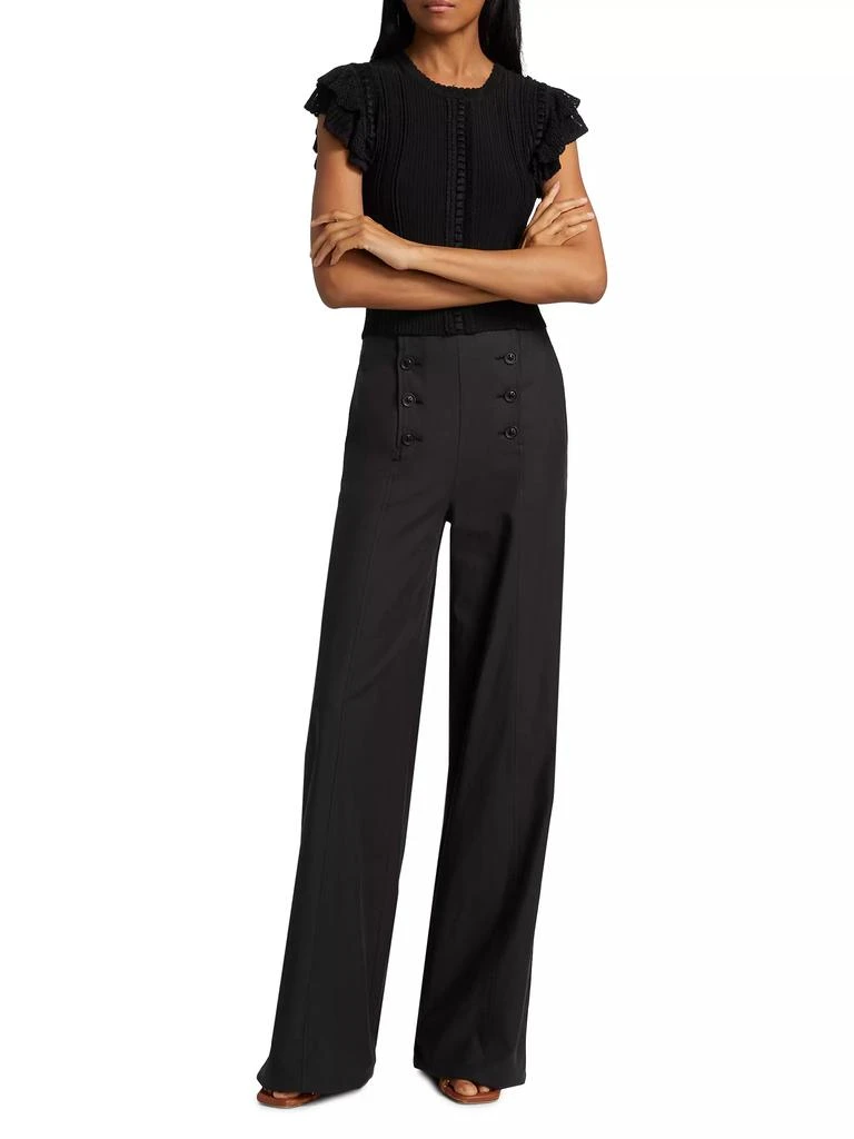 Ulla Johnson Giulia Ruffle Top 2