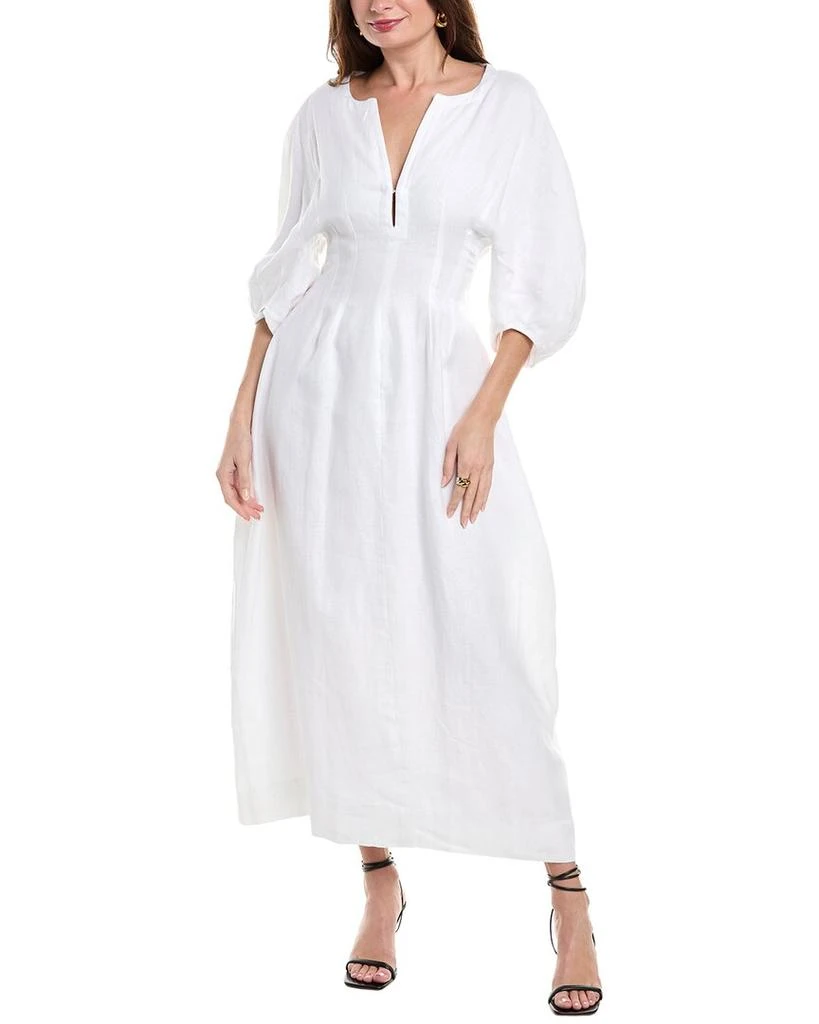 Faithfull the Brand Faithfull The Brand Soleil Linen Maxi Dress 1