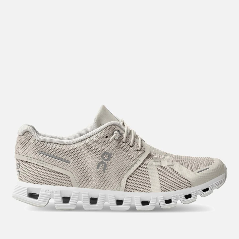 On ON WOMEN'S CLOUD 5 MESH RUNNING TRAINERS 1