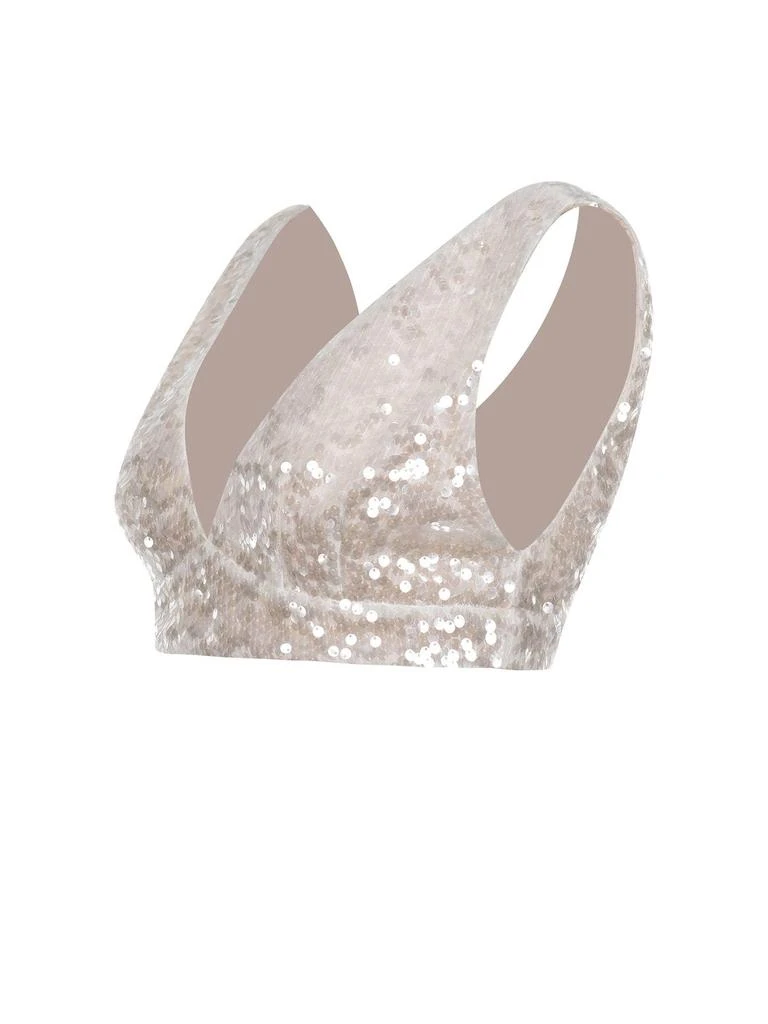 PHILOSOPHY di LORENZO SERAFINI Philosophy Di Lorenzo Serafini Embellished Micro Top 3