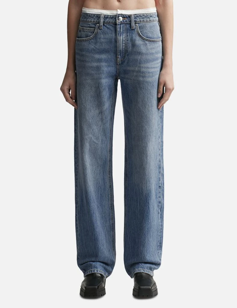 Alexander Wang Pre-Styled Denim Jeans